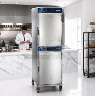 EXCELLENT CONDITION DOUBLE WARMING CABINET – Alto-Shaam 1000-TH/I – 208V – Fully Tested & Working