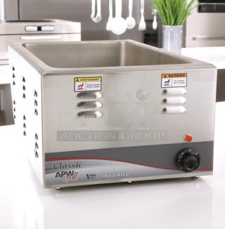 Excellent Condition Countertop Insulated Food Warmer – APW Wyott W-3Vi – 120V – Fully Tested & Working!