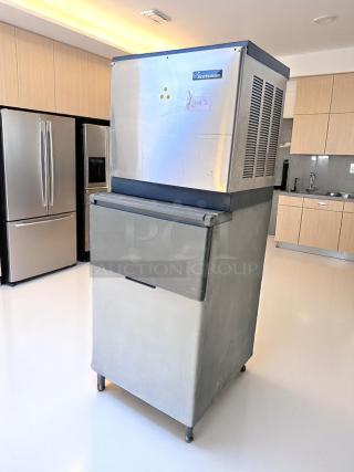 Excellent Condition Ice Maker Machine – Scotsman CME1056AS-3 – 30" – 208-230V – Fully Tested & Working!
