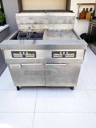 Excellent Condition – High-Performance Fryer – Frymaster Gas Double Vat –  Fully Tested & Working!
