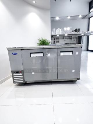 Excellent Condition Undercounter Refrigerator – Atosa MGF8402 – 48" – 115V – Fully Tested & Working!