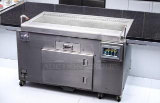 Excellent Condition Induction Teppanyaki Griddle – Spaceman UM1EGA – 208V – Fully Tested & Working!