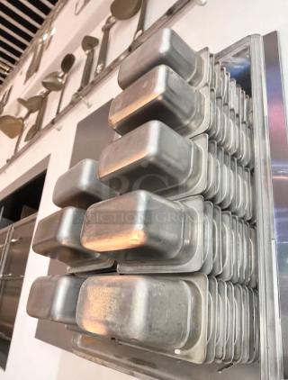 Lot of 10 Stainless Steel 1/9 Pans – Winco SPJL-904 – Used – Great Value!