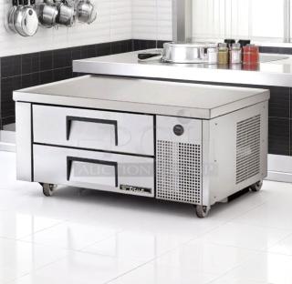 Excellent Condition Refrigerated Chef Base – True TRCB-48 – 48" – 115V – Fully Tested & Working!
