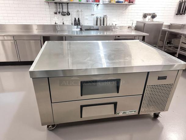 Excellent Condition Refrigerated Chef Base – True TRCB-48 – 48" – 115V – Fully Tested & Working! - Image 3 of 10
