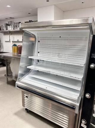 Excellent Condition Vertical Open Air Merchandiser – Hussmann GSVM-5272 – 115V – Fully Tested & Working!