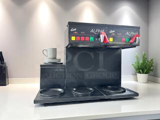Excellent Condition Commercial Coffee Brewer – ALPHA Model 3D – 120V – Fully Tested & Working! - Item #1188005