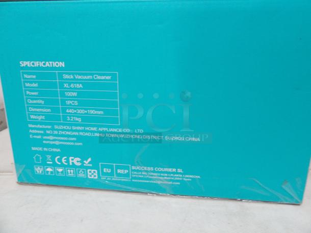 MOOSOO Stick Vacuum Cleaner, model# XL618A, 100W, 17x11x7.5
brand new in box!!! - Image 3 of 5