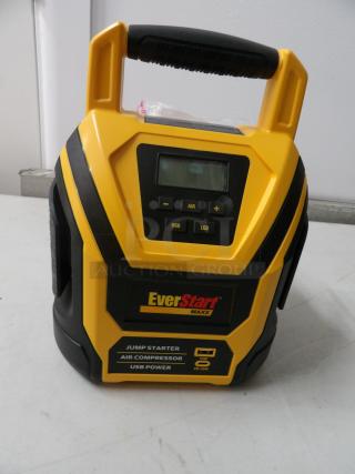 EverStart MAXX Jump Starter with Air Compressor, 1600 AMP Lithium Model# MJ16CE
Brand New in Box