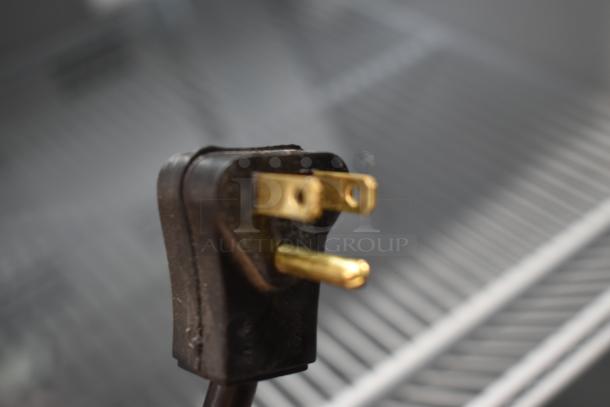 2019 Habco SE18 Metal Commercial Single Door Reach In Cooler Merchandiser w/ Poly Coated Racks. 115 Volts, 1 Phase. Tested and Working! - Image 6 of 6