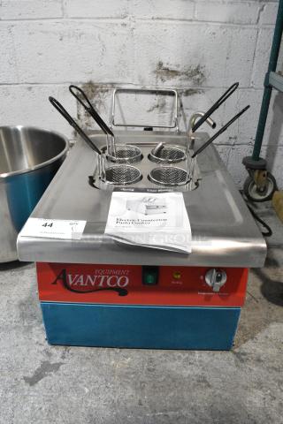 BRAND NEW SCRATCH AND DENT! 2024 Avantco 177PC201M 2.1 Gallon / 8 Liter Electric Countertop Pasta Cooker / Rethermalizer. 208/240 Volts, 1 Phase.