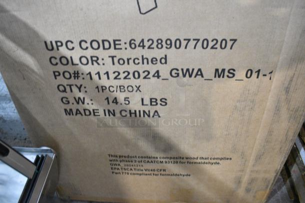 BRAND NEW SCRATCH AND DENT! HBCY 642890770207 Outdoor A-Frame Chalkboard Sign - Image 4 of 4