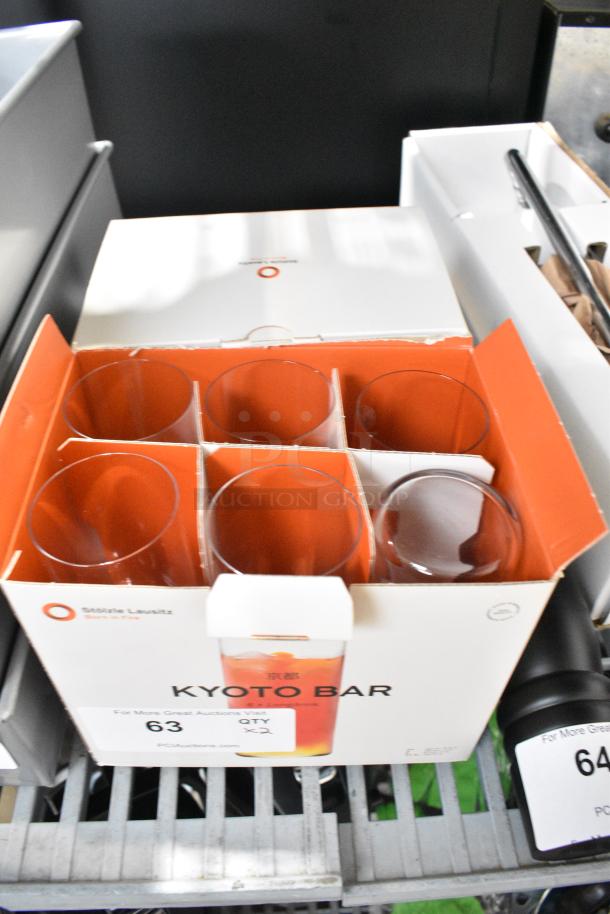 2 BRAND NEW SCRATCH AND DENT! Box of 6 Stolzle Kyoto from Global Tableware Collective 15.5 oz. Long Drink Glass. 2 Times Your Bid! - Image 4 of 5