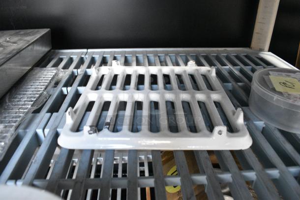 ALL ONE MONEY! Tier Lot of Various Items Including Clear Poly Drop In Bins, Stainless Steel Lid, Donut Racks, Stainless Steel Drop In Bins - Image 3 of 7