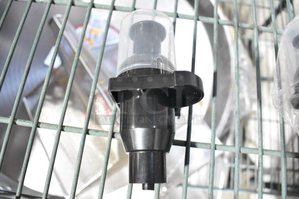 6 BRAND NEW SCRATCH AND DENT! Lavex 712X104838F Replacement Pump with Shutoff Valve for Soap / Sanitizer Dispensers. 6 Times Your Bid! - Image 1 of 4