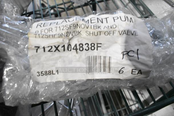 6 BRAND NEW SCRATCH AND DENT! Lavex 712X104838F Replacement Pump with Shutoff Valve for Soap / Sanitizer Dispensers. 6 Times Your Bid! - Image 4 of 4