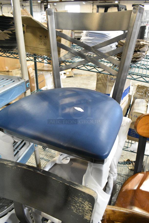 6 BRAND NEW SCRATCH AND DENT! Chairs Including Dining Height Crossback, Bar Height and Dining Height Wooden. 6 Times Your Bid! - Image 2 of 12