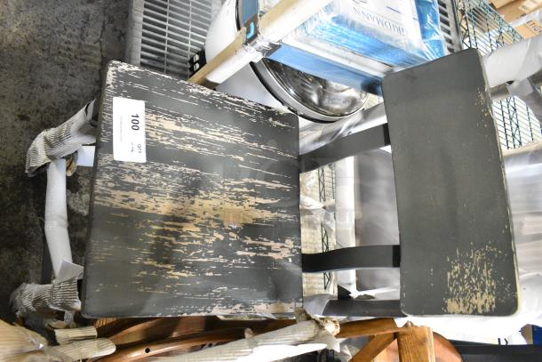 6 BRAND NEW SCRATCH AND DENT! Chairs Including Dining Height Crossback, Bar Height and Dining Height Wooden. 6 Times Your Bid! - Image 5 of 12