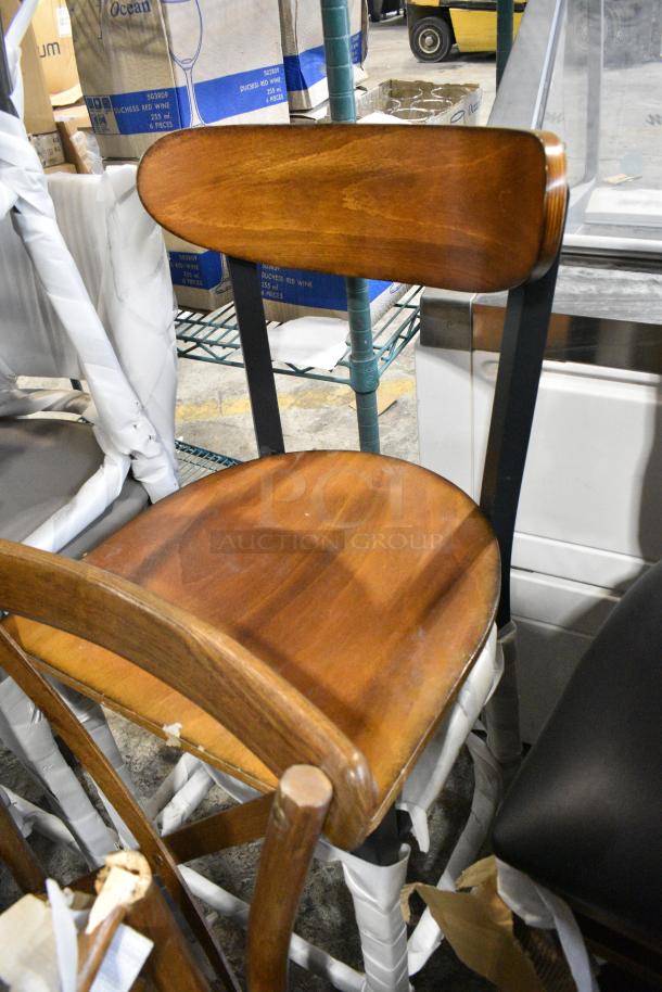 6 BRAND NEW SCRATCH AND DENT! Chairs Including Dining Height Crossback, Bar Height and Dining Height Wooden. 6 Times Your Bid! - Image 8 of 12