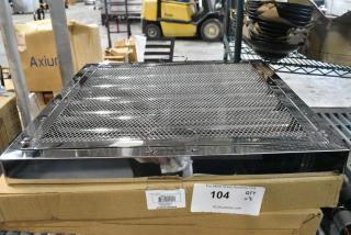3 BRAND NEW SCRATCH AND DENT! Assure 190HFC 20"(H) x 20"(W) x 2"(T) Stainless Steel Hood Filter with Spark Arrestor. 3 Times Your Bid!