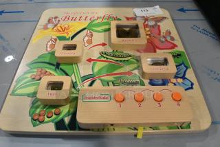 Masterkids MK-ME12883-GG Wooden Butterfly Life Cycle