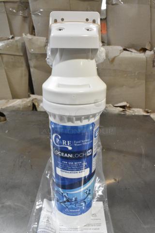 BRAND NEW SCRATCH AND DENT! C Pure Oceanloch+ M Water Filtration System with Oceanloch+ M Cartridge 1 Micron Rating and 1.67 GPM