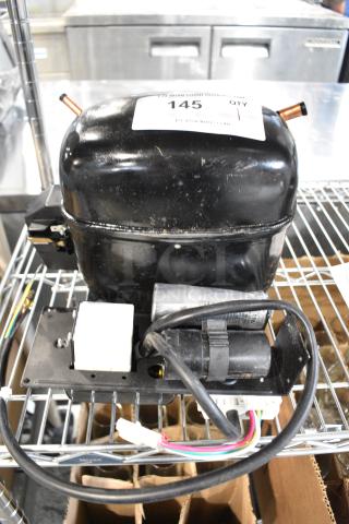 BRAND NEW SCRATCH AND DENT! Secop SCE18CNLX 1 2/7 hp Compressor - 115V, R290