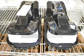 2 BRAND NEW SCRATCH AND DENT! Narvon Poly Slushie Machine Hopper Lids. 2 Times Your Bid!