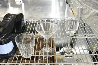 3 BRAND NEW SCRATCH AND DENT! Items Including Libbey 7500 Vina 8 oz. Customizable Flute Glass - 9/Case, Anchor Hocking H037524 Ashbury 4.5 oz. Martini Glass - 29/Case, Martini Glasses. 3 Times Your Bid!