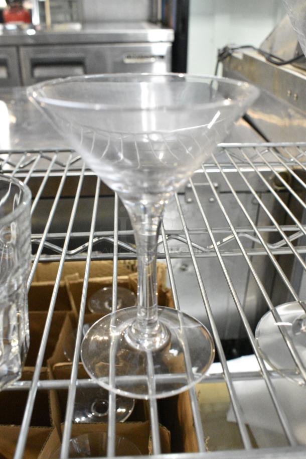 3 BRAND NEW SCRATCH AND DENT! Items Including Libbey 7500 Vina 8 oz. Customizable Flute Glass - 9/Case, Anchor Hocking H037524 Ashbury 4.5 oz. Martini Glass - 29/Case, Martini Glasses. 3 Times Your Bid! - Image 3 of 9