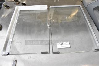 2 BRAND NEW SCRATCH AND DENT! Glass Panes. 2 Times Your Bid!