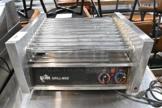 Star Pro Max 30 Stainless Steel Commercial Countertop Hot Dog Roller. 115 Volts, 1 Phase. Tested and Working!