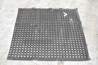 2 Black Anti Fatigue Floor Mat. 2 Times Your Bid!