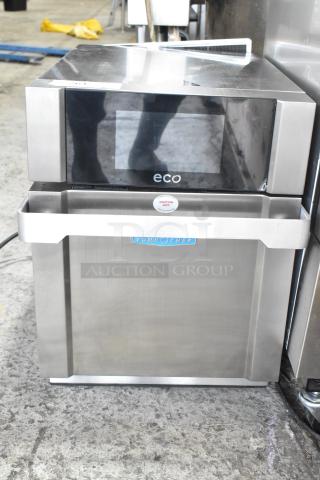 BRAND NEW SCRATCH AND DENT! 2025 Turbochef ECO Stainless Steel Commercial Countertop Electric Powered Rapid Cook Oven. 208/240 Volts, 1 Phase.