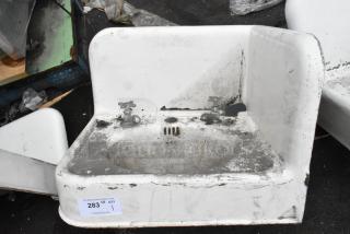 ANTIQUE! Single Bay Wall Mount Sink. Unit Was Removed from an 1800s Lancaster City Building.