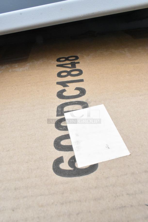 10 BRAND NEW SCRATCH AND DENT! Items Including 600DC1848 Regency 18" x 48" 18 Gauge Type 304 Stainless Steel Dish Cabinet with Adjustable Midshelf, 427BASEBLTDN Lancaster Table & Seating Black Steel Bolt-Down Umbrella Base, 612FHL1230 Choice Foil Steam Table Pan Lid - Half Size - 100/Case. 10 Times Your Bid! - Image 4 of 9