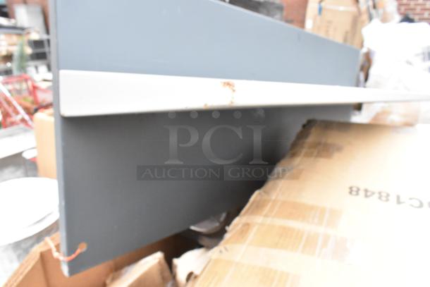 10 BRAND NEW SCRATCH AND DENT! Items Including 600DC1848 Regency 18" x 48" 18 Gauge Type 304 Stainless Steel Dish Cabinet with Adjustable Midshelf, 427BASEBLTDN Lancaster Table & Seating Black Steel Bolt-Down Umbrella Base, 612FHL1230 Choice Foil Steam Table Pan Lid - Half Size - 100/Case. 10 Times Your Bid! - Image 5 of 9