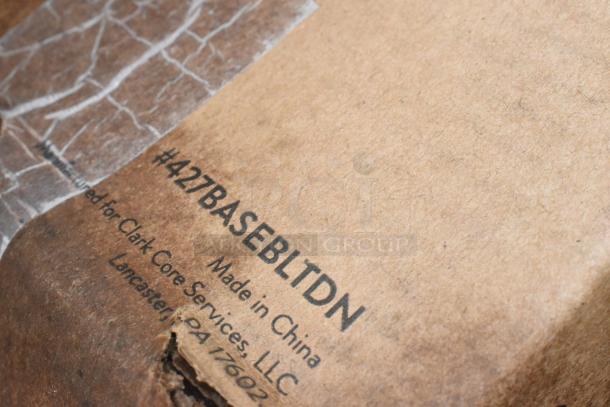 10 BRAND NEW SCRATCH AND DENT! Items Including 600DC1848 Regency 18" x 48" 18 Gauge Type 304 Stainless Steel Dish Cabinet with Adjustable Midshelf, 427BASEBLTDN Lancaster Table & Seating Black Steel Bolt-Down Umbrella Base, 612FHL1230 Choice Foil Steam Table Pan Lid - Half Size - 100/Case. 10 Times Your Bid! - Image 6 of 9