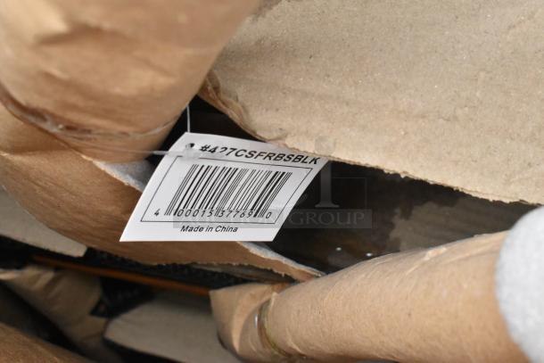 15 BRAND NEW SCRATCH AND DENT! Items Including 427SM32RNDVE Lancaster Table & Seating Excalibur 32" Round Table Top with Smooth Versilla Finish, 427CSFRBSBLK Lancaster Table & Seating Bistro Series Black Teslin Outdoor Side Chair, 844FNGRMT1 Choice Black Rubber Finger-Scraper Top Anti-Fatigue Mat - 1/2" Thick. 15 Times Your Bid! - Image 6 of 7