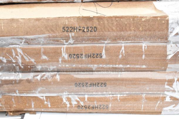 12 BRAND NEW SCRATCH AND DENT! Items Including 4 522HF2520 Steelton 20"(H) x 25"(W) x 2"(T) Stainless Steel Hood Filter, 35128051006 Cooking Performance Group 35128051006 Back Panel Assembly for S36 Series Ranges, 164PBVS48RW Lancaster Table and Seating Vineyard 48" Pine Wood Portable Bar with Vintage White Finish, 460EG2448 Regency 24" x 48" NSF Green Epoxy Wire Shelf, 600TB3024G Regency 30" x 24" 18-Gauge 304 Stainless Steel Equipment Filler Table with Backsplash and Galvanized Undershelf, 465C1848KE5 SHELF KIT 18X48 CHROME W/ 72 EC POST 5 SHELF UTILITY. 12 Times Your Bid! - Image 4 of 10