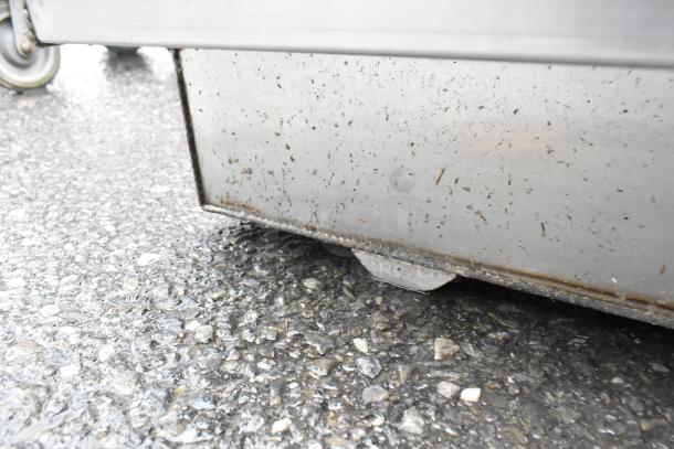 BRAND NEW SCRATCH AND DENT! Stainless Steel Grease Trap on Commercial Casters for Fryer. - Image 4 of 6
