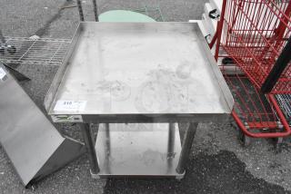 Regency 600ES2424S Stainless Steel Equipment Stand w/ Under Shelf.