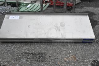 2 Stainless Steel Shelf. 2 Times Your Bid!