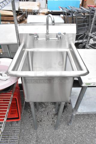 Steelton 522CS11515 Stainless Steel Single Bay Sink.