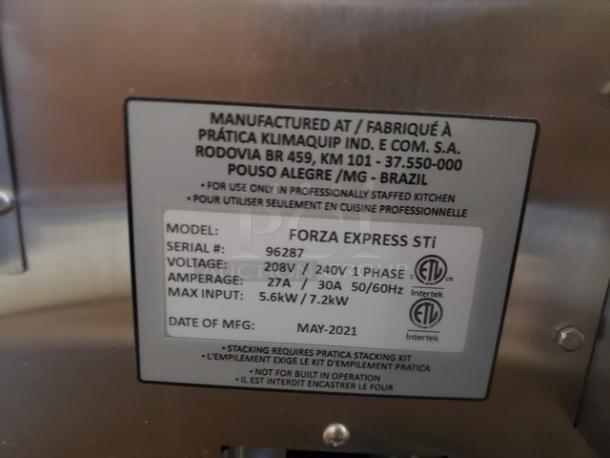Pratica FORZA STi Electric Countertop Ventless Rapid Cook Pizza Oven. New-Open Box! - Image 7 of 11