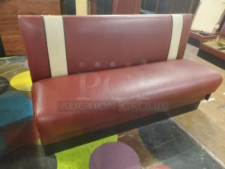 1 Section of Restaurant Booths. 6 Booths total. 4 Doubles and 2 Singles. (6xBid) PICK UP ONLY
