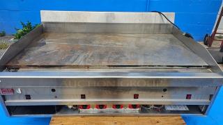 MagiKitch'n MKG-48-ST 48" Natural Gas Countertop Griddle.