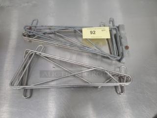Lot of 4 Post-Type Wall Mounts. (4xBid)