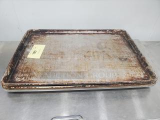 Lot of 4 Bun Sheet Pans. (4xBid)