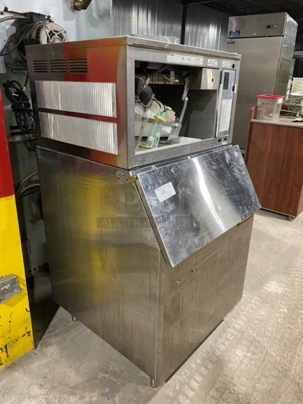 Kold Draft Commercial Ice Making Machine! All Stainless Steel! With Ice Bin Underneath! - Image 2 of 4